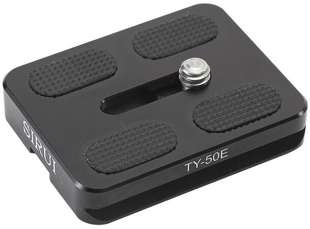 Sirui Hurtigfeste Plate TY-50E Hurtigfeste til E-10 og E-20 kulehode 